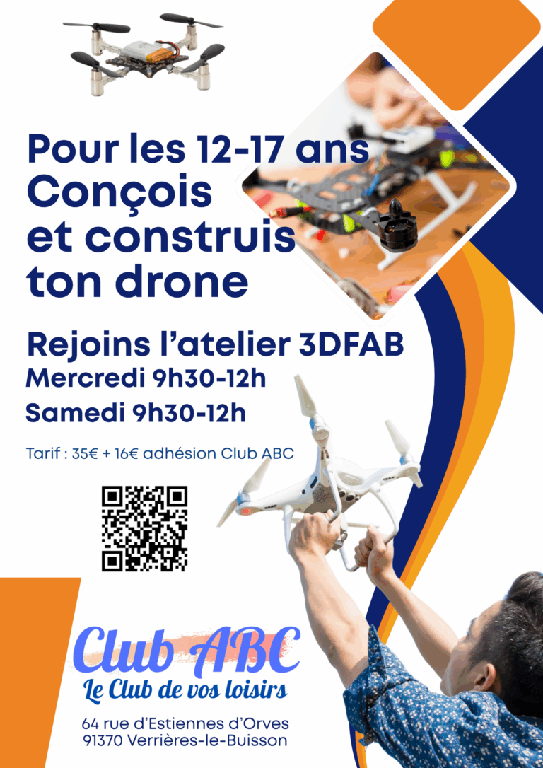 Concois et construis ton dronr