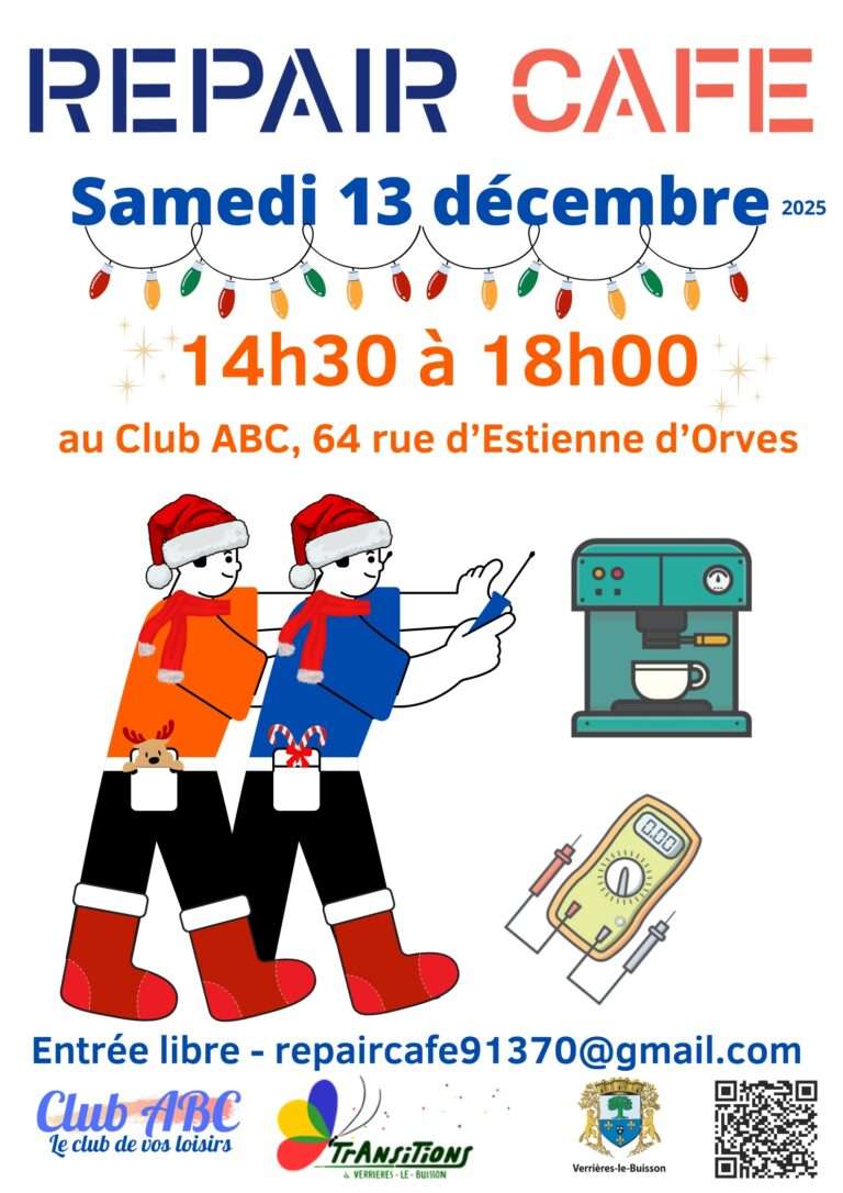 AFFICHE REPAIR CAFE - 1