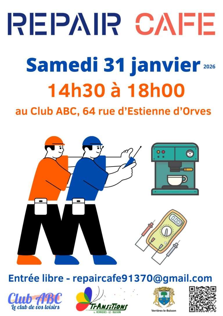 AFFICHE REPAIR CAFE - 2