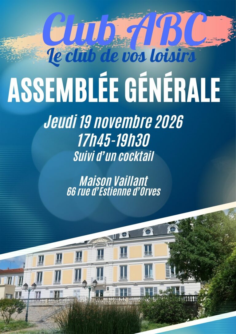 assemblée générale 2026